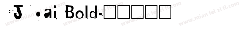 CJNgai Bold字体转换